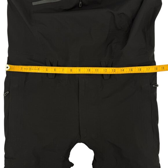 Outdoor Research x Arcade Men's Carbide Ski Snow Bibs Solid Black Medium - Picture 13 of 16